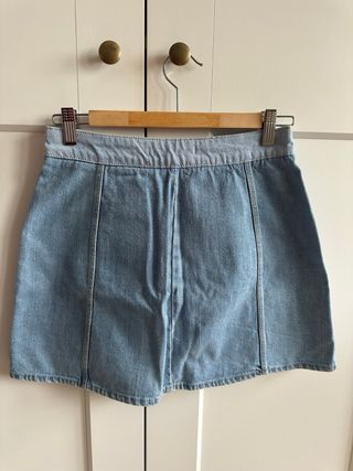 Falda Vaquera Zara Talla M