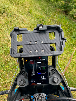 Soporte Tablet Yamaha Tenere - Fibra de carbono