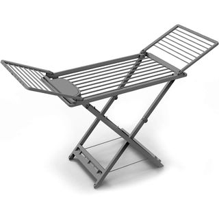 Tendedero plegable gris