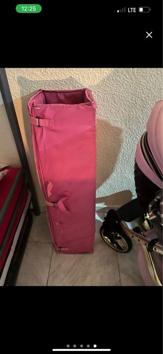 Parque infantil rosa Medidas abierto: 93 cm x 93