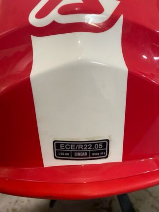 Casco Acerbis Rojo
