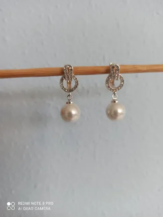 Pendientes Glass Pearl