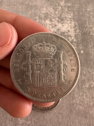 Lote 3 Monedas Plata