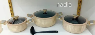 Set casseruole Nadia 7 pezzi