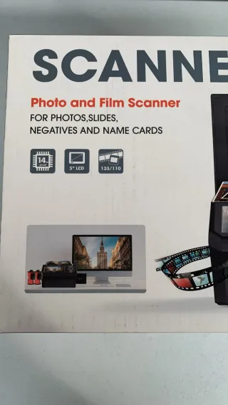 Escáner Digital Película y Diapositivas