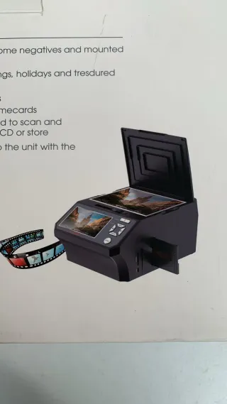 Escáner Digital Película y Diapositivas