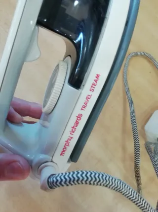 Plancha de viaje Morphy Richards vintage