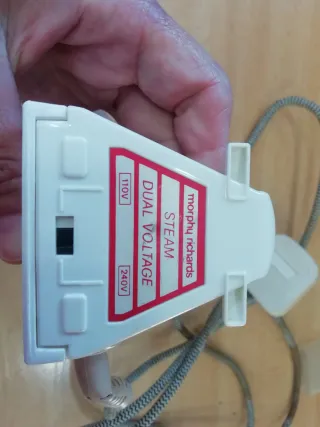 Plancha de viaje Morphy Richards vintage