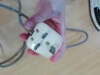 Plancha de viaje Morphy Richards vintage