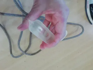 Plancha de viaje Morphy Richards vintage