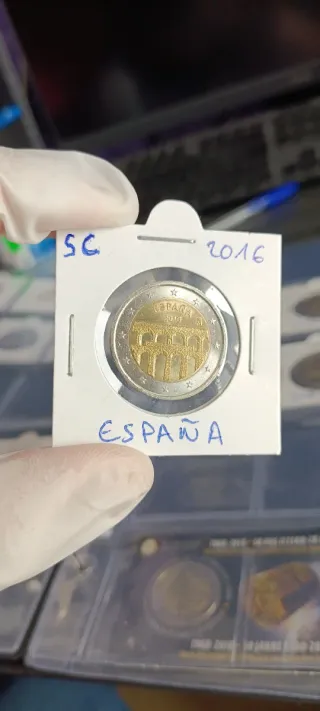 Moneda 2€ España 2016 Acueducto Segovia