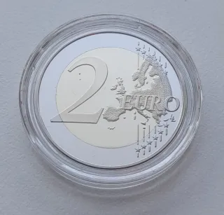 Moneda 2€ Mónaco 2025 Marquesado de Baux. Proof.