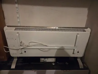 Radiador Eléctrico Cristal Blanco Helio negociable