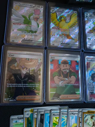 Lote Cartas Pokemon Destinos De Paldeas (shiny)