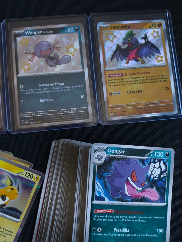 Lote Cartas Pokemon Destinos De Paldeas (shiny)