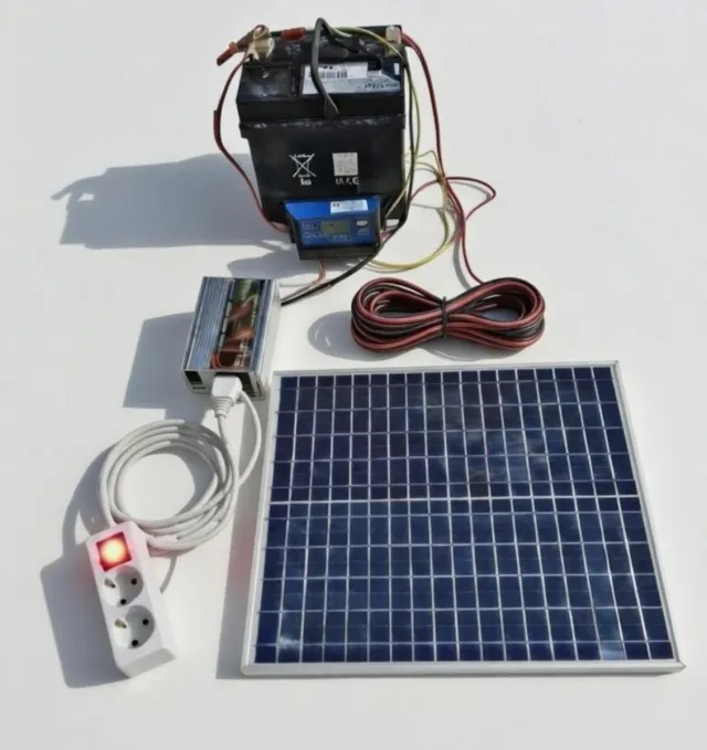 Panel Solar Instalación Incluida NUEVO Y FUNCIONAN