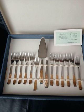 Servizio posate dolce Cherton antico