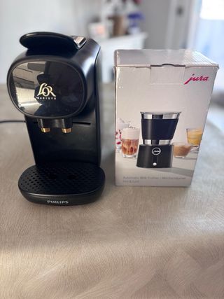 Cafetera Philips L'OR Barista y Espumador Jura