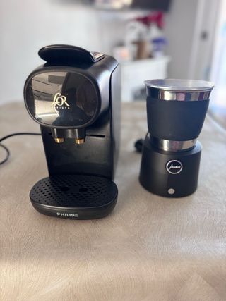Cafetera Philips L'OR Barista y Espumador Jura