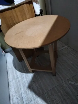 Mesa camilla de madera