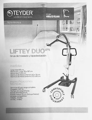 Grua para personas mayores “TEYDER”