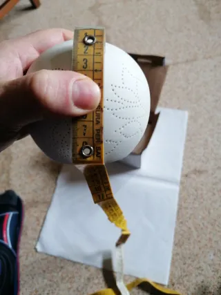 Lampada Avon in ceramica decorata