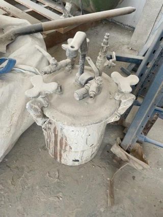 Mezcladora 1:1 fuelle de pulimento industrial