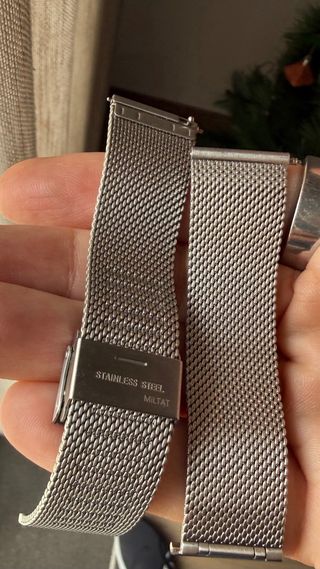 Correa acero milanesa Miltat Strapcode 21 mm