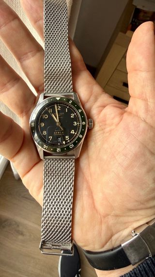 Correa acero milanesa Miltat Strapcode 21 mm