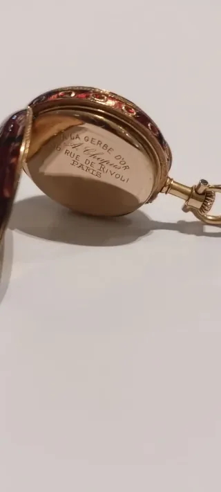 Reloj de bolsillo colgante oro 18k