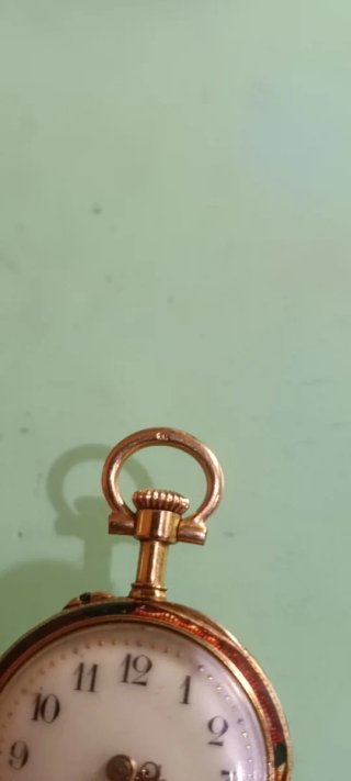 Reloj de bolsillo colgante oro 18k
