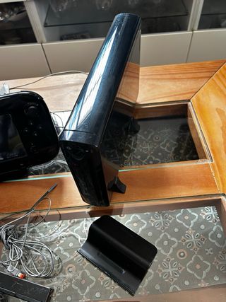 Nintendo Wii U Negra Completa