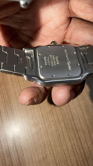 Cartier Santos Dama Oro y Plata