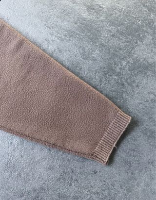 Jersey de punto marrón