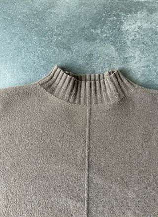 Jersey de punto marrón