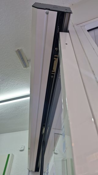 Puerta automática cristal ERREKA local comercial