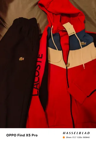 Chándal Lacoste Talla S Nuevo