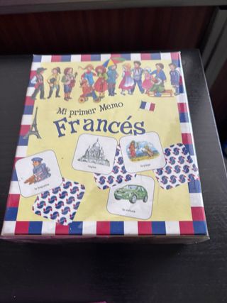 Memo Francés Mi Primer Memo Juego Infantil