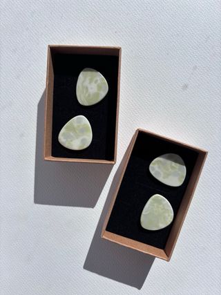 Pendientes de porcelana