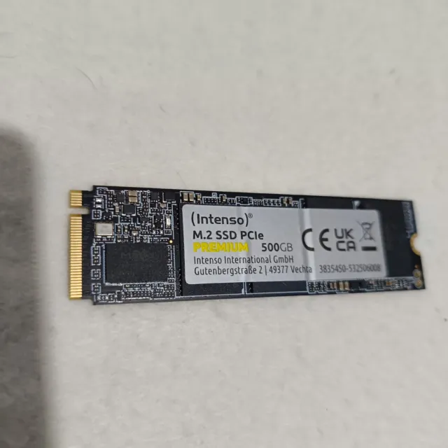 Intenso M.2 SSD PCIe 500GB Premium