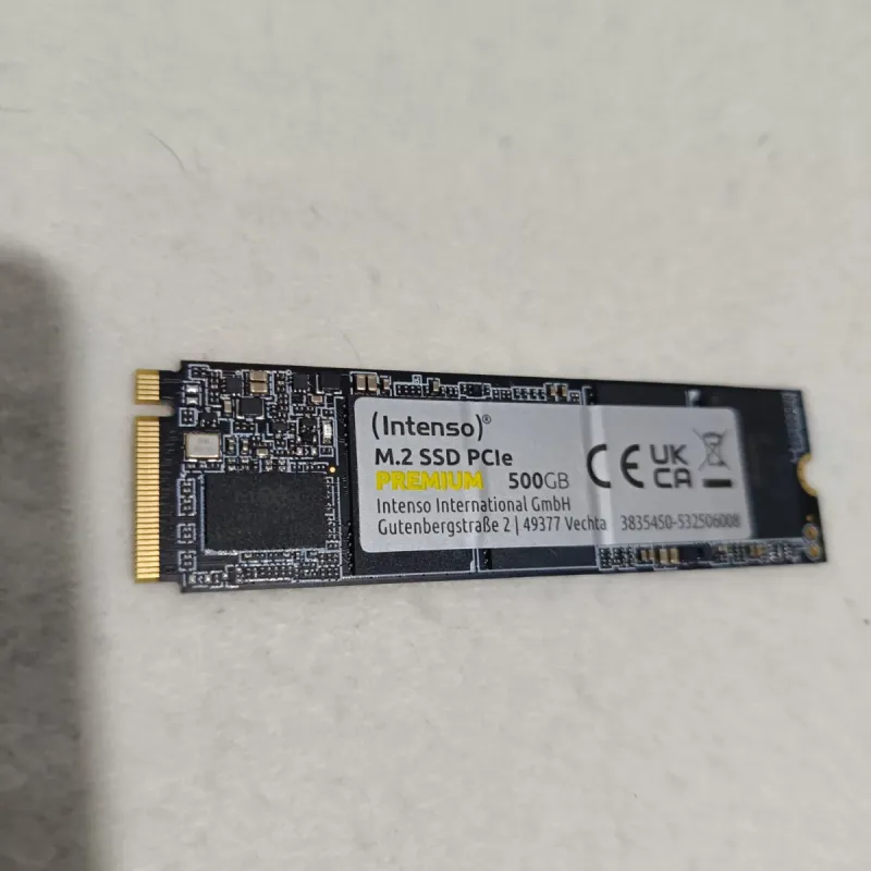 Intenso M.2 SSD PCIe 500GB Premium