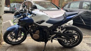 Honda CB500F 2019 Azul/Blanca 40000km