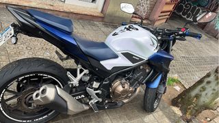 Honda CB500F 2019 Azul/Blanca 40000km