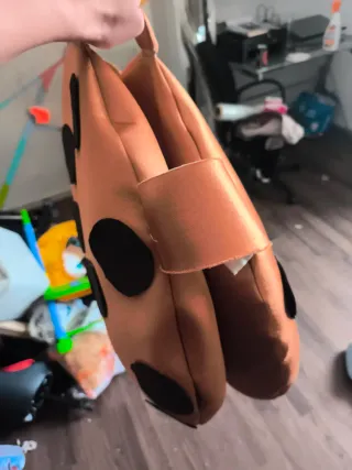 Disfraz de galleta con chispas