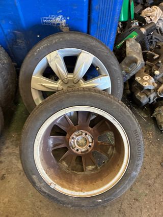 3 llantas de aluminio Clio 3 195/55R15