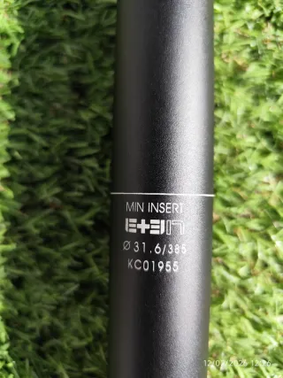 Tija Telescopica KS Eten 31.6 100mm con palanca