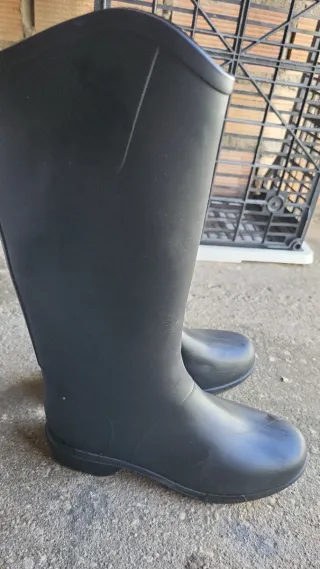Botas de equitación altas negras talla 34
