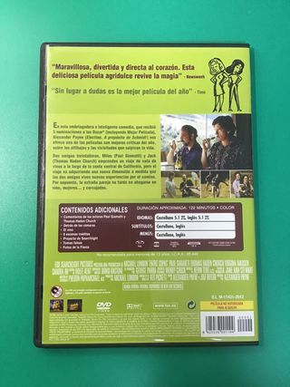 Entre Copas DVD - Oscar Mejor Guión Adaptado
