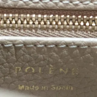 Bolso Polène número uno Beige Piel y Ante