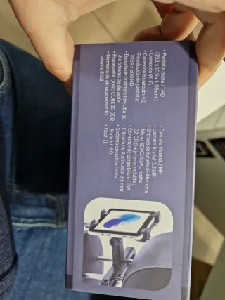 Tablet de 7 pulgadas + estacion de montaje para co